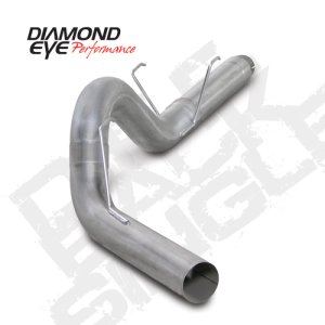 Dodge 2500 Performance Exhaust - Diamond Eye Performance - DPF Back, 5in, Aluminized - `07-`12